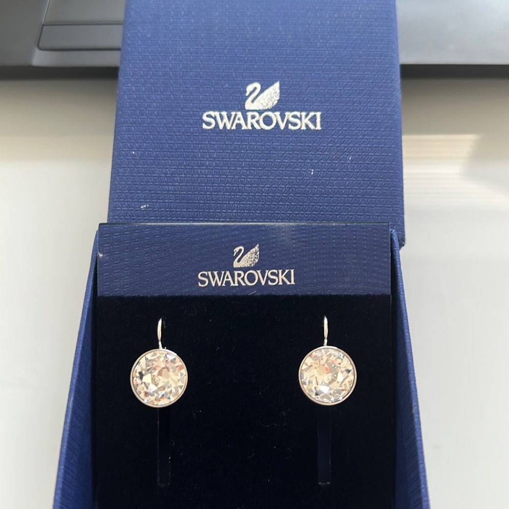 Swarovski Crystal drop earrings